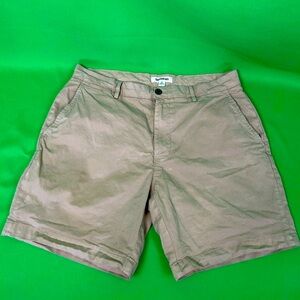 EUC Goodthreads Men’s Khaki Bermudas Shorts. Size 33W.